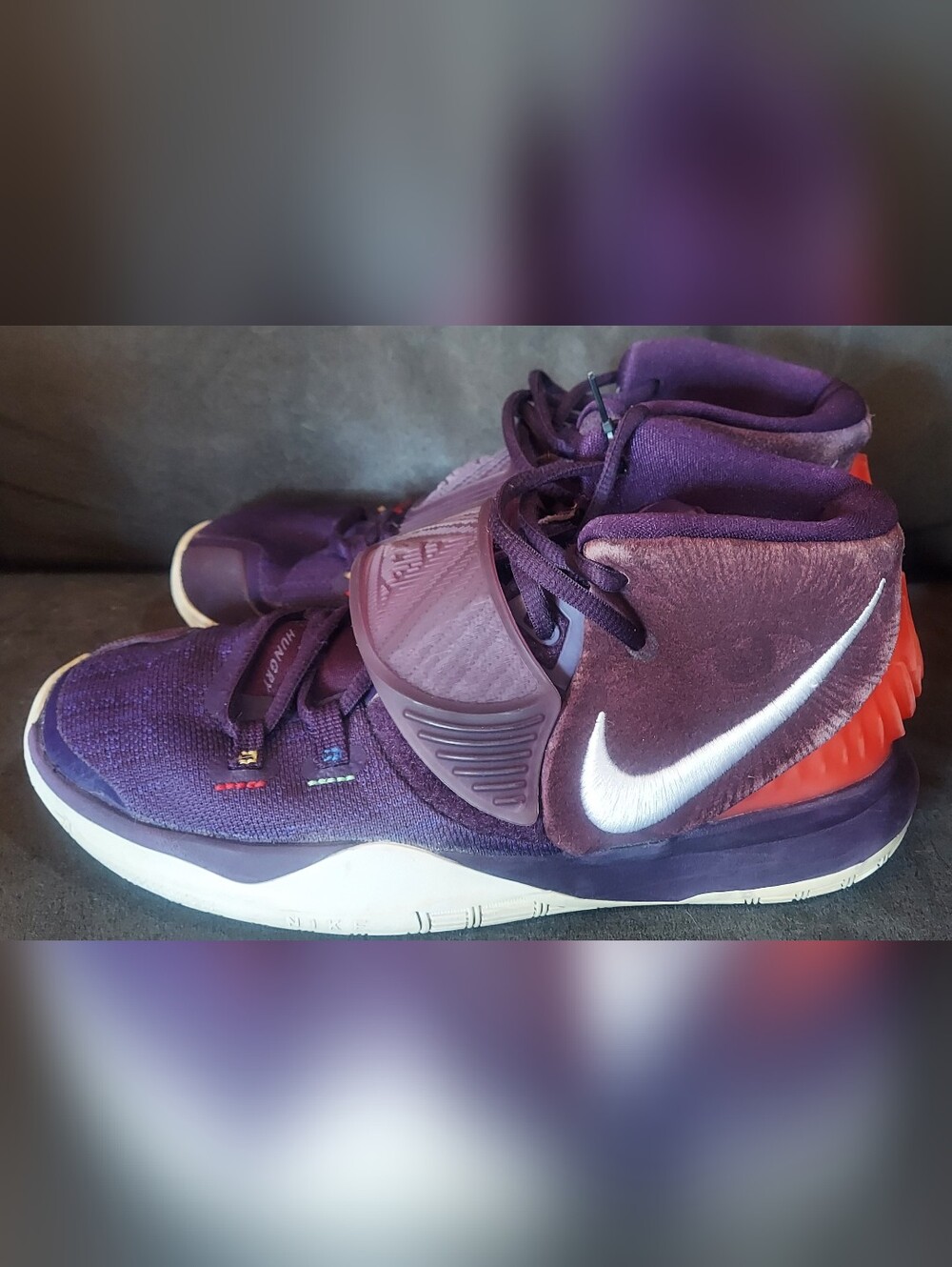 Nike Kyrie 6 Enlightenment Grand Purple Basketball Shoes Size 6Y